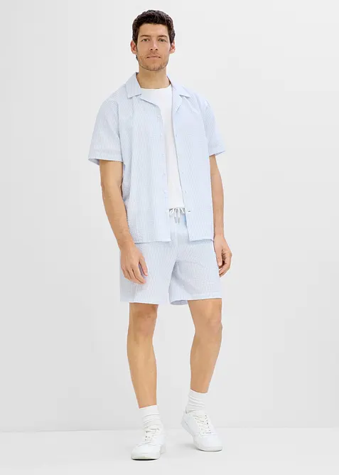 Dra p&aring;-shorts i bomull, bonprix