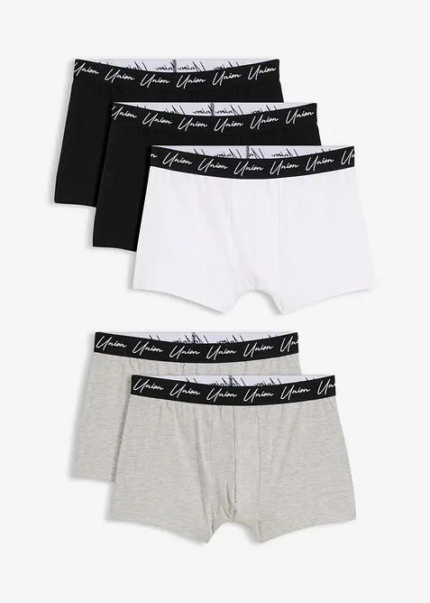 Boxerkalsong (5-pack) tajta, bonprix