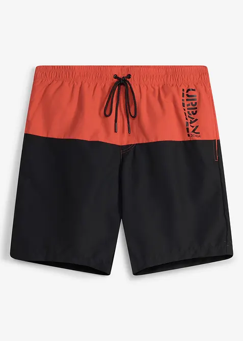 Badshorts med blockf&auml;rger, bonprix
