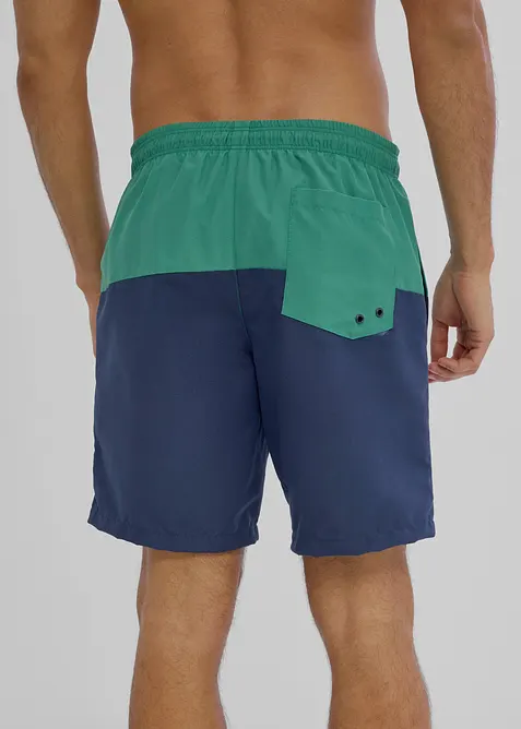 Badshorts med blockf&auml;rger, bonprix