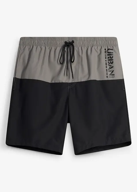Badshorts med blockf&auml;rger, bonprix