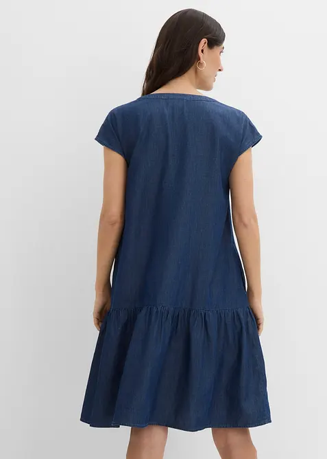 Tunikakl&auml;nning i denim, bonprix