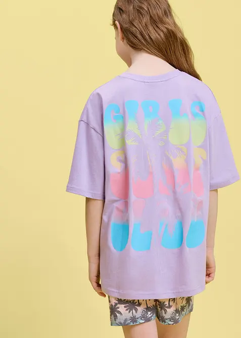 T-shirt i oversizemodell av bomull, bonprix