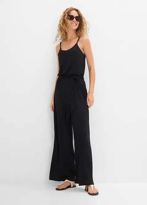 Jumpsuit i mjuk modalmix, bonprix