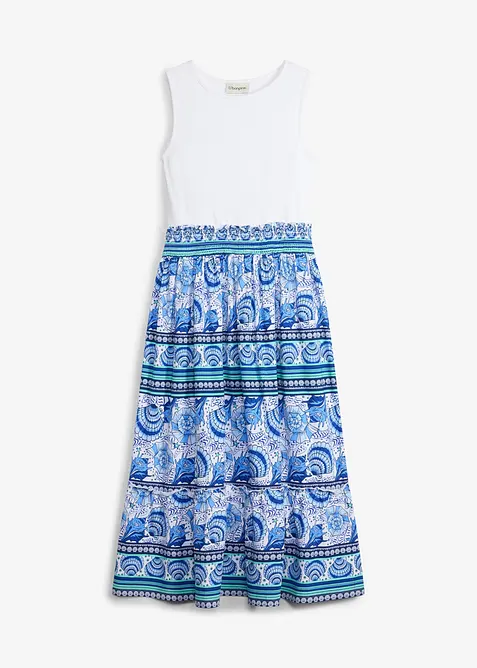 Jerseykl&auml;nning med 2-i-1-look, bonprix