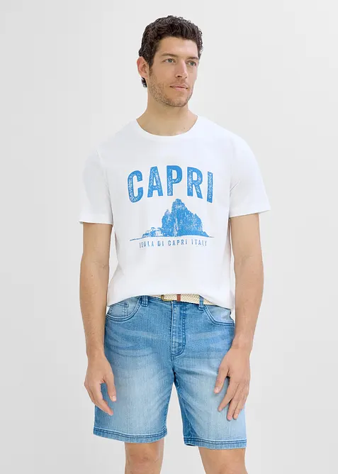T-shirt i ekologisk bomull, bonprix