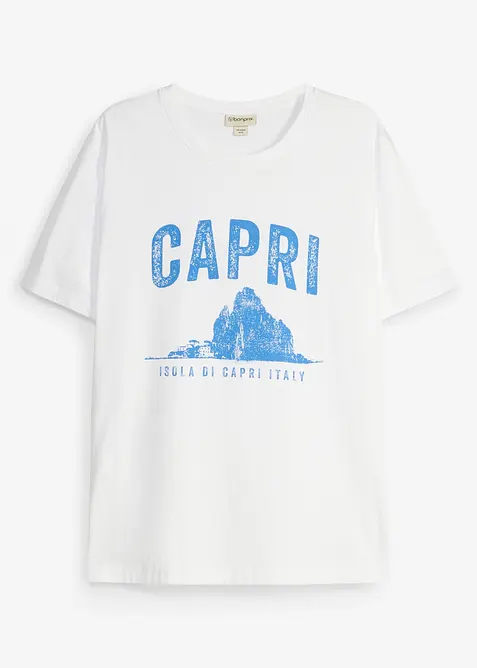 T-shirt i ekologisk bomull, bonprix