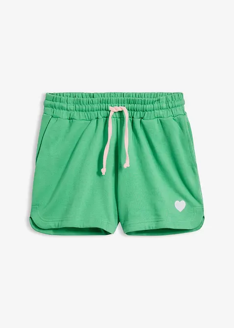 Sweatshorts i ekologisk bomull, bonprix