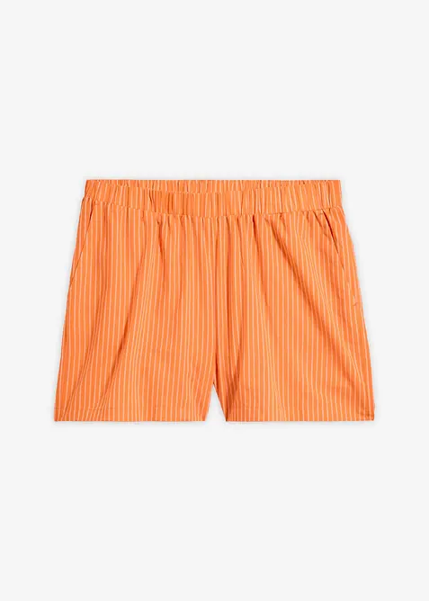 Dra p&aring;-shorts i ekologisk bomull, bonprix