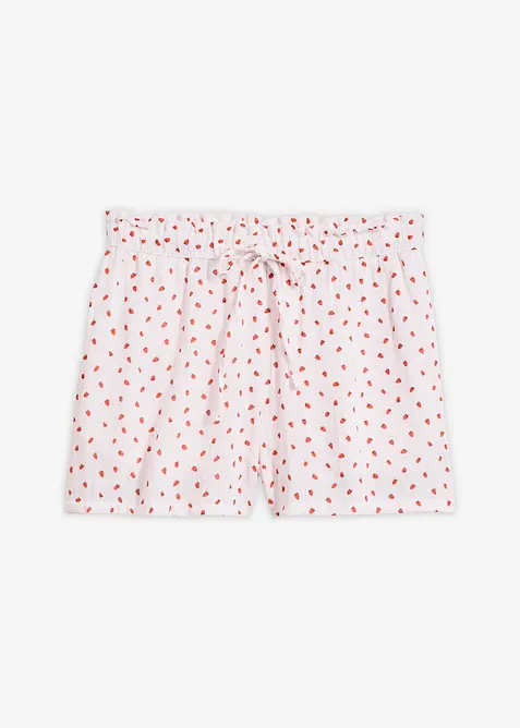 Dra p&aring;-shorts i luftig muslin, bonprix