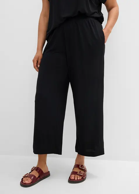 Jerseybyxa av mjuk modalmix, bonprix