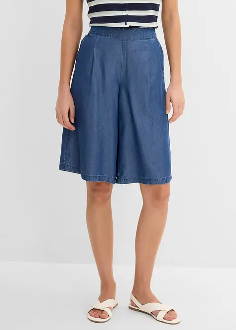 Shorts av lyocell, bonprix