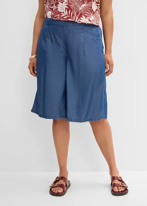 Shorts av lyocell, bonprix