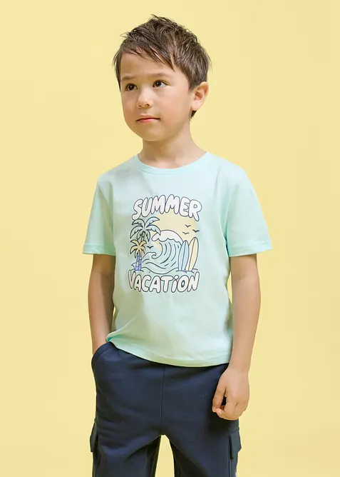 T-shirt i ekologisk bomull, bonprix