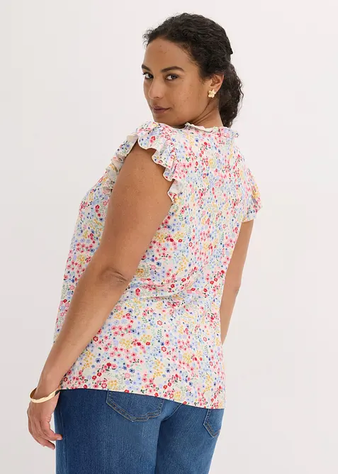 T-shirt i mjuk viskosmix, bonprix