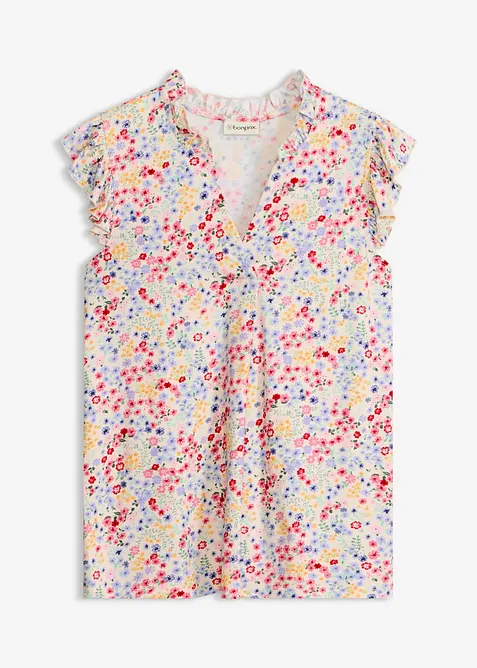 T-shirt i mjuk viskosmix, bonprix