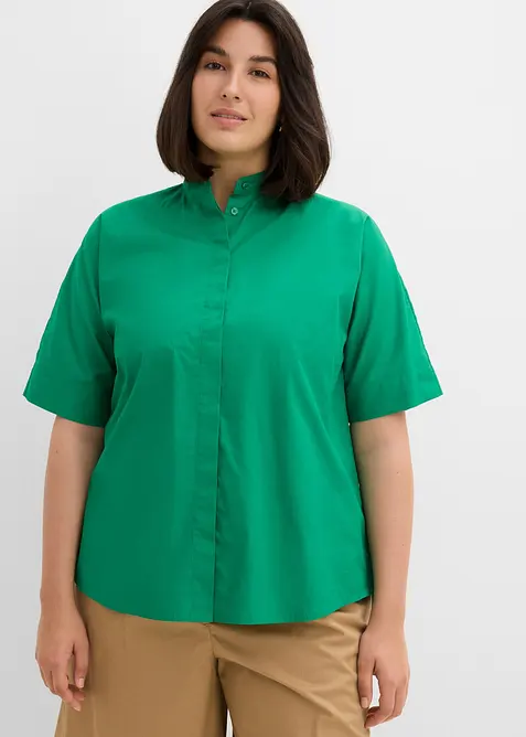 Blus i ekologisk bomull, bonprix