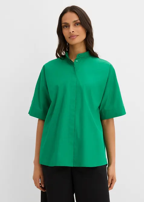 Blus i ekologisk bomull, bonprix