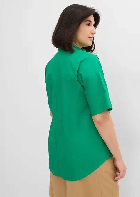 Blus i ekologisk bomull, bonprix