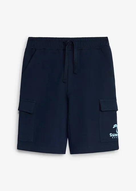 Trik&aring;shorts i cargomodell av ekologisk bomull, bonprix