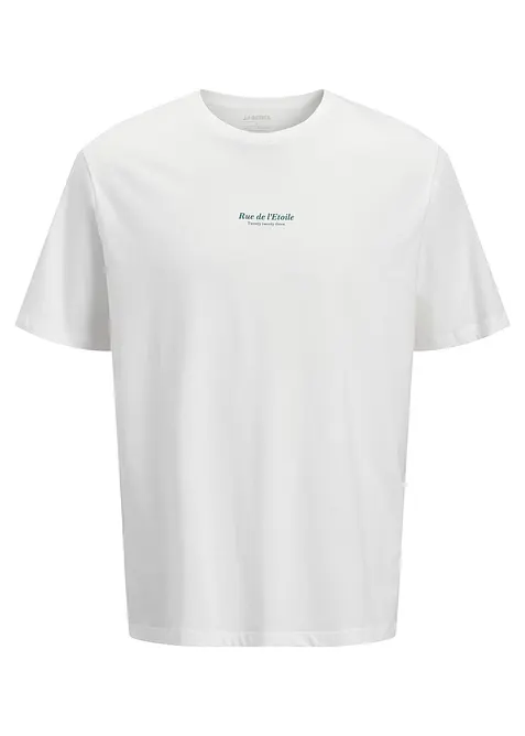 T-shirt i bomull fr&aring;n JJ REBEL, JJ REBEL