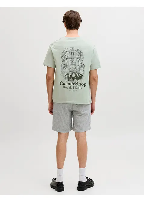 T-shirt i bomull fr&aring;n JJ REBEL, JJ REBEL