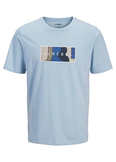 T-shirt i bomull fr&aring;n JJ REBEL, JJ REBEL