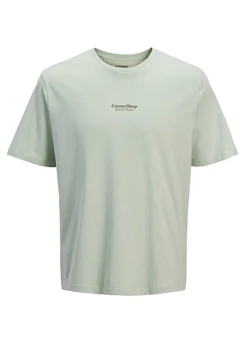T-shirt i bomull fr&aring;n JJ REBEL, JJ REBEL