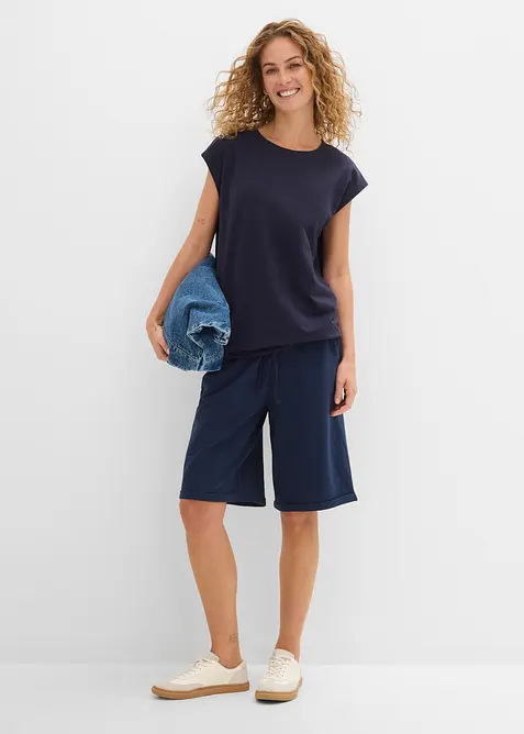 Sweatshirt av bomull, bonprix