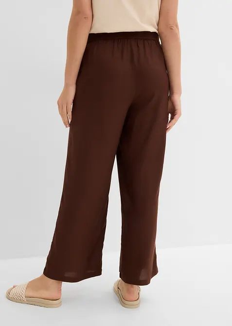 Marlenebyxa av mjuk viskosmix, bonprix