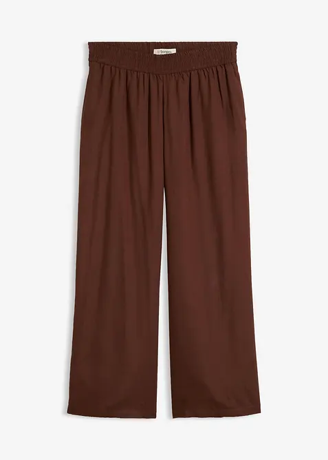 Marlenebyxa av mjuk viskosmix, bonprix