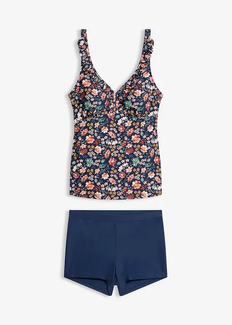 Tankini med justerbara axelband (2 delar), bonprix