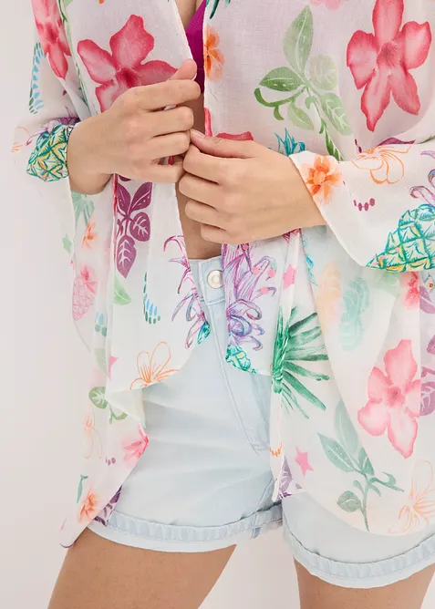 Tunn sommarponcho, bonprix