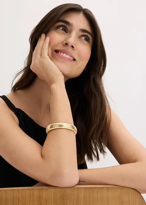 Elastiskt metallarmband, bonprix