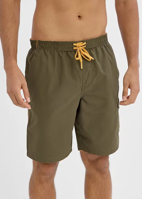 Badshorts med ficka p&aring; sidan, bonprix