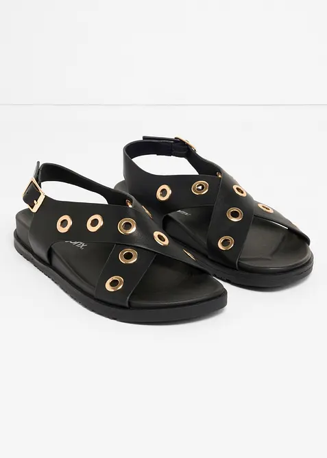 Sandal med &ouml;ljetter, bonprix