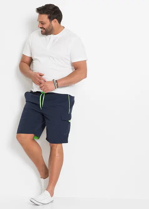 Badshorts med ficka p&aring; sidan, bonprix
