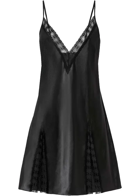 Neglig&eacute; i satin, bonprix