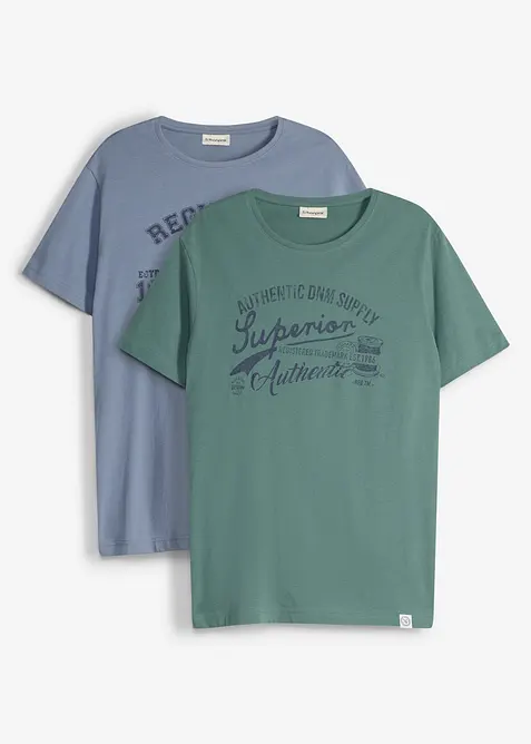 T-shirt (2-pack), bonprix