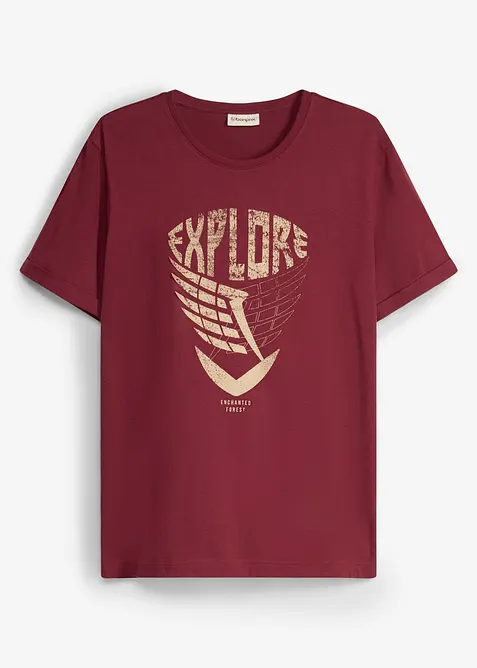 T-shirt i ekologisk bomull, bonprix