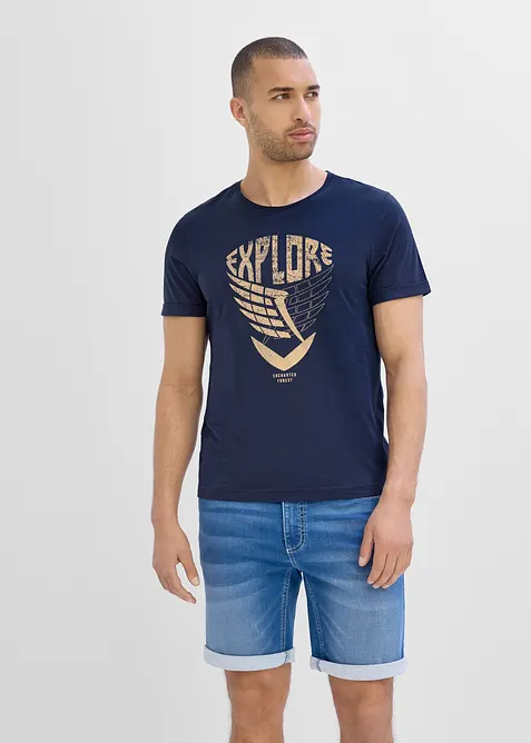 T-shirt i ekologisk bomull, bonprix
