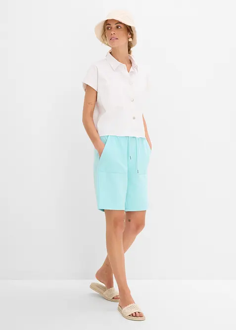 Trik&aring;shorts med fickor, bonprix