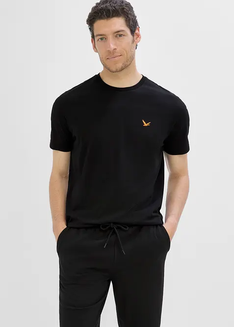 T-shirt i ekologisk bomull (2-pack), bonprix