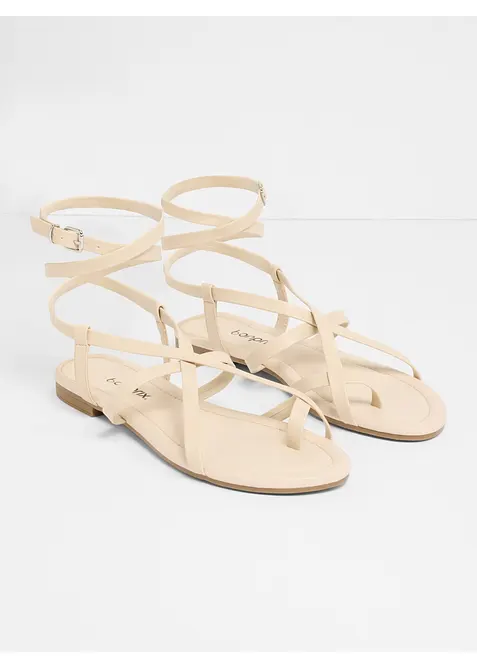 Sandal med remmar, bonprix