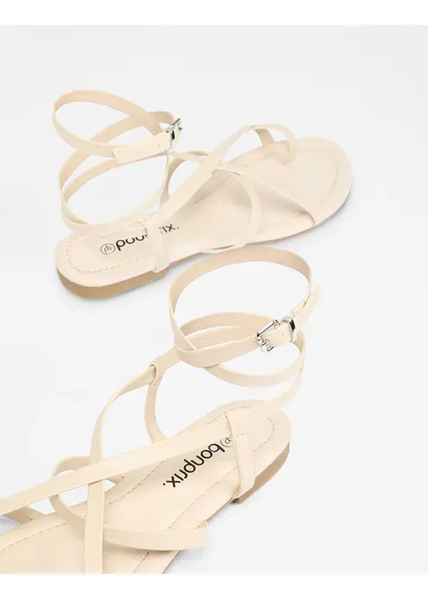 Sandal med remmar, bonprix