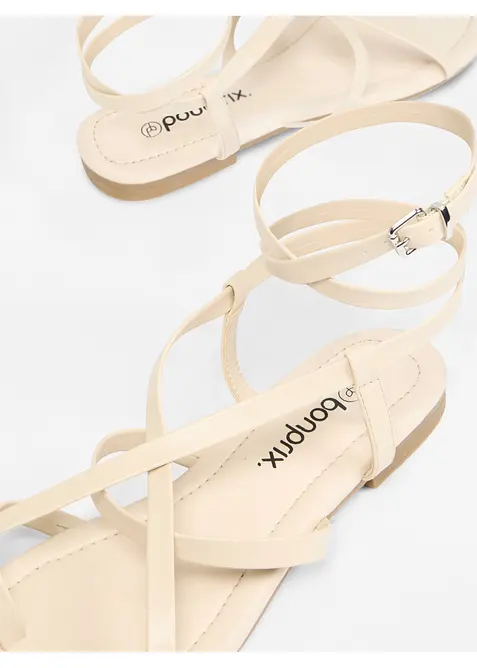 Sandal med remmar, bonprix