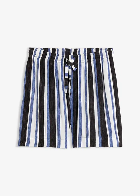 Shorts i dra p&aring;-modell av tunn viskos, bonprix