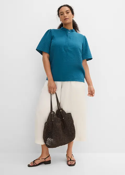 Blus i viskosmix, bonprix