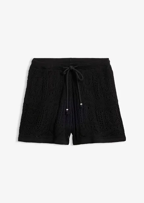 H&aring;lm&ouml;nstrade shorts av bomullsmix, bonprix