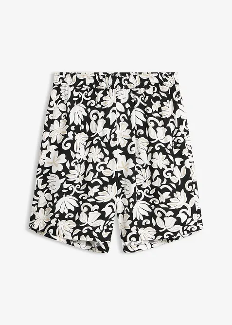 Shorts i f&ouml;ljsam viskos med bekv&auml;m midja, bonprix